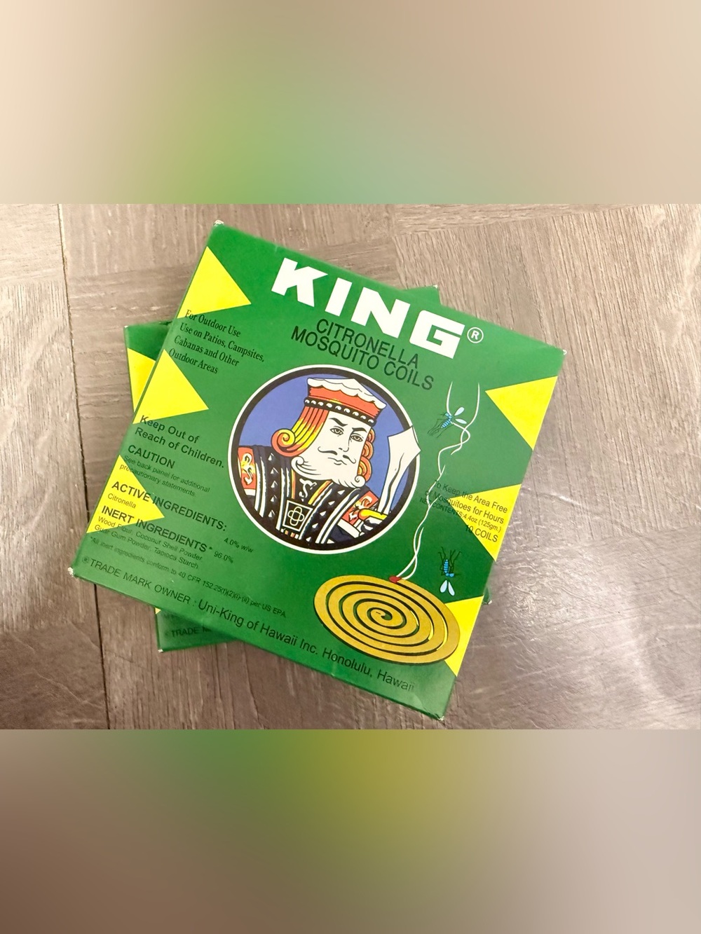 KING Mosquito Repellent 2x